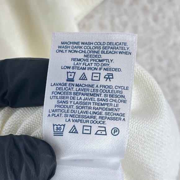 Lands' End Outfitters Ivory Short Sleeve Knit Shirt Womens Pullover Size 4X - Picture 13 of 16